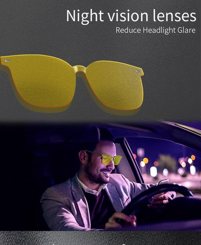 NeoLens AI Audio Glasses – Magnetic Smart Lenses, 8H Playtime