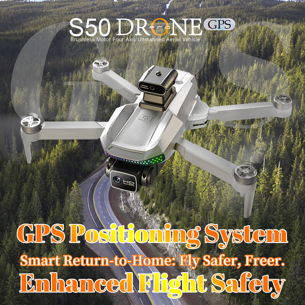 SkyMaster Pro – GPS Drone with 4.5" Screen & Dual Batteries