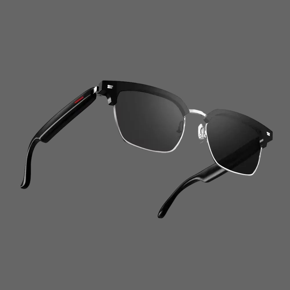 Bluetooth Smart Glasses with Automatic Adjustment Wireless Bluetooth Headset anti Blue Light Sunglasses Man Woman Waterproof