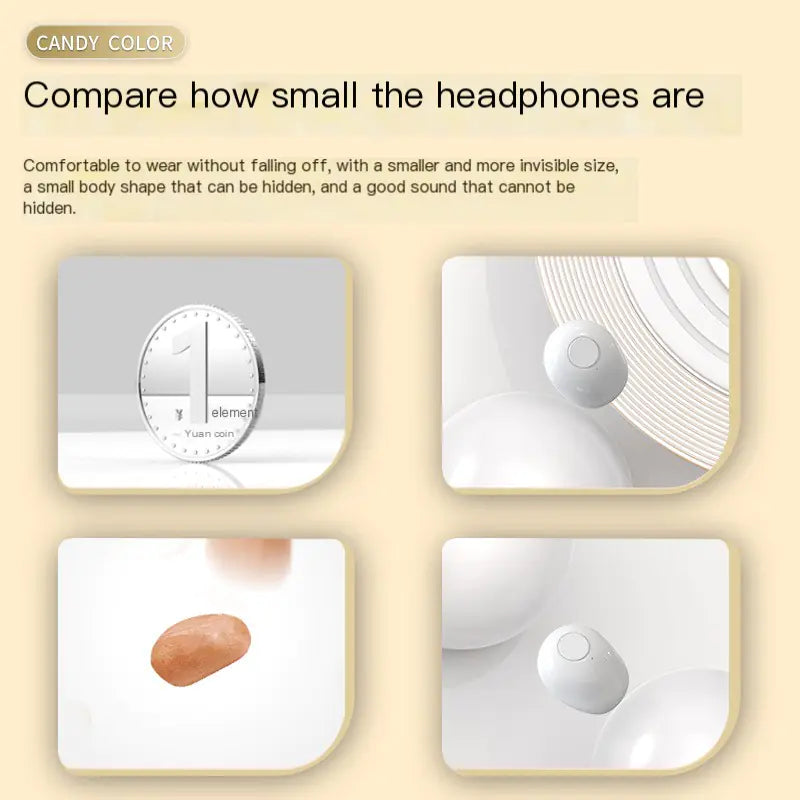 EchoMini Stealth – Invisible True Wireless Earbuds