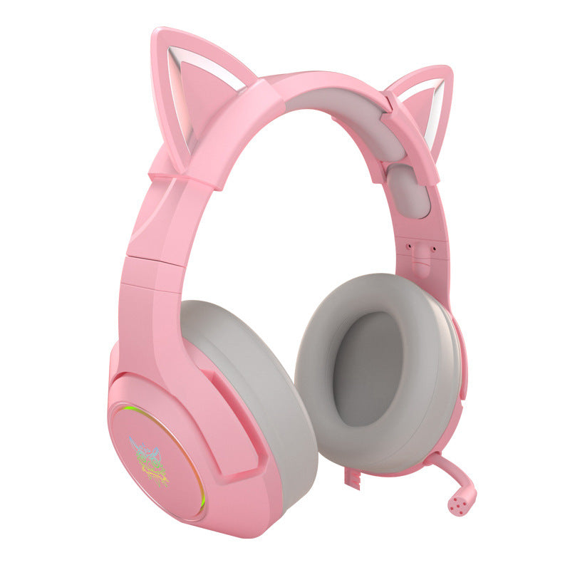 Girls Gaming Headphones ( Cat Ears )