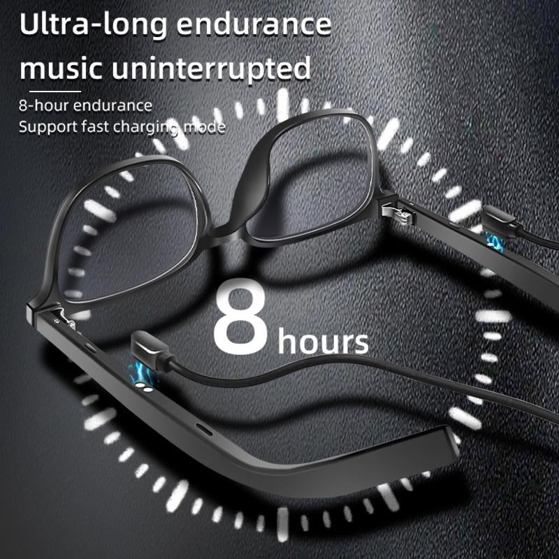 NeoLens AI Audio Glasses – Magnetic Smart Lenses, 8H Playtime