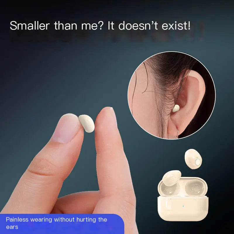 EchoMini Stealth – Invisible True Wireless Earbuds
