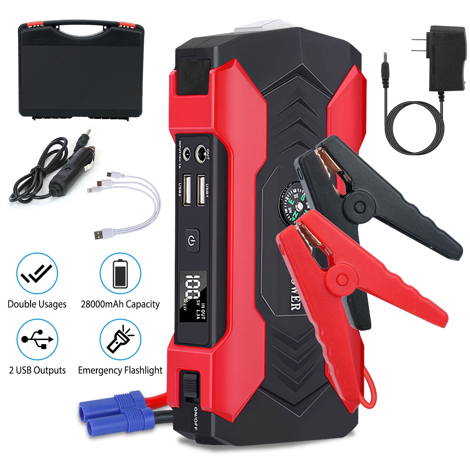 Multi-purpose Portable Instant Jump Starter