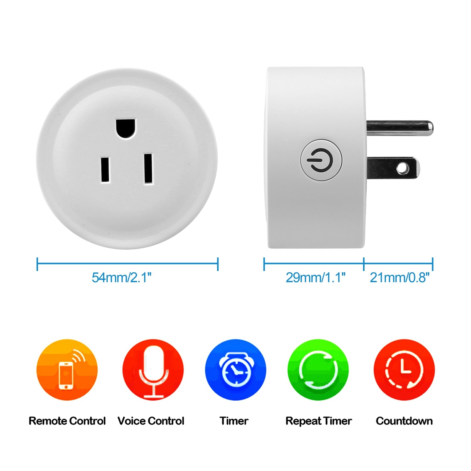 Smart Plug ( Works with Alexa, Google Assistant, Etc. )