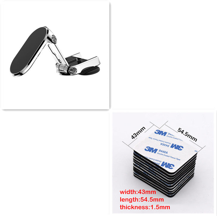 Rotate Metal Magnetic Car Phone Holder ( Universal )