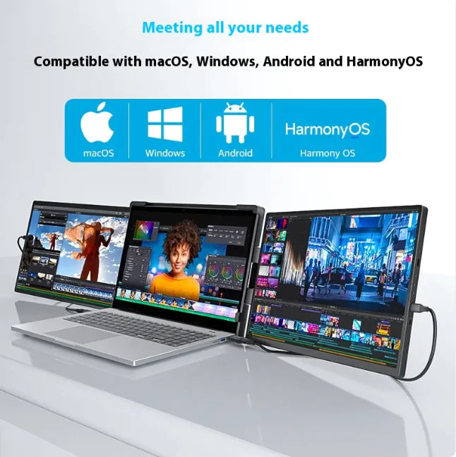 FlexView Pro – 14.1" 1200p Portable Dual Monitor