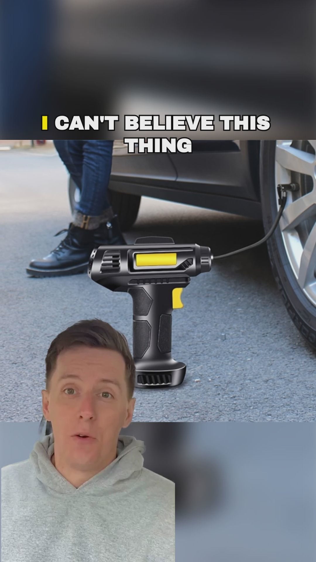 Car Tire Inflator W/ Digital Display ( Portable )