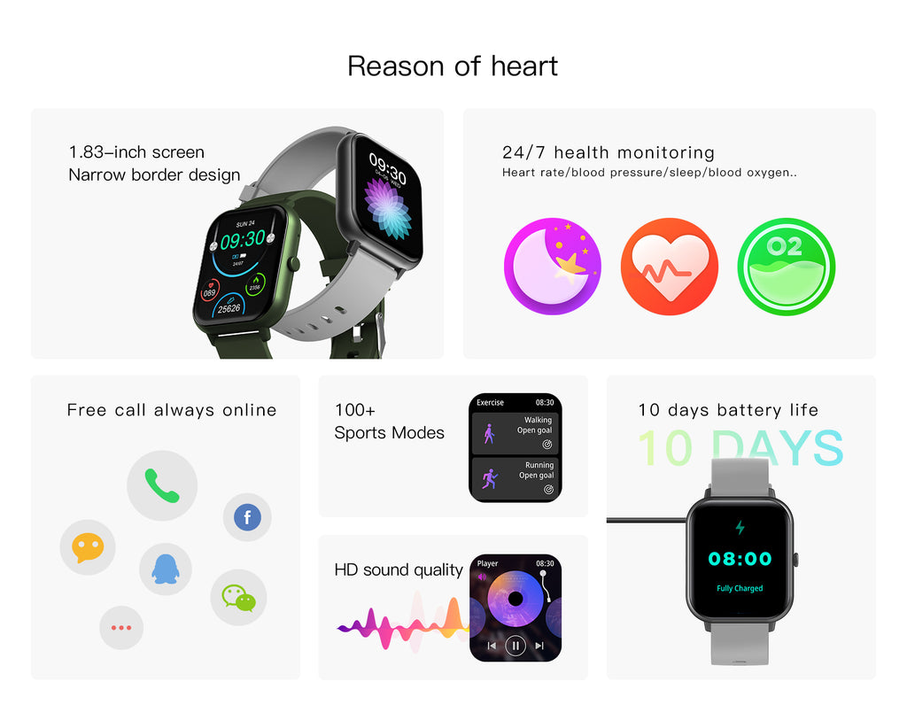 MediaMax Pro – 1.95" AMOLED IP67 Gaming Smartwatch
